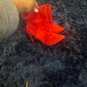 Red 4inch boots